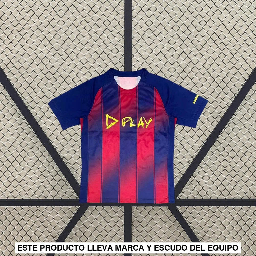 Camiseta Barcelona 25-26 Local Edición Especial Ed Sheeran Camiseta Fan