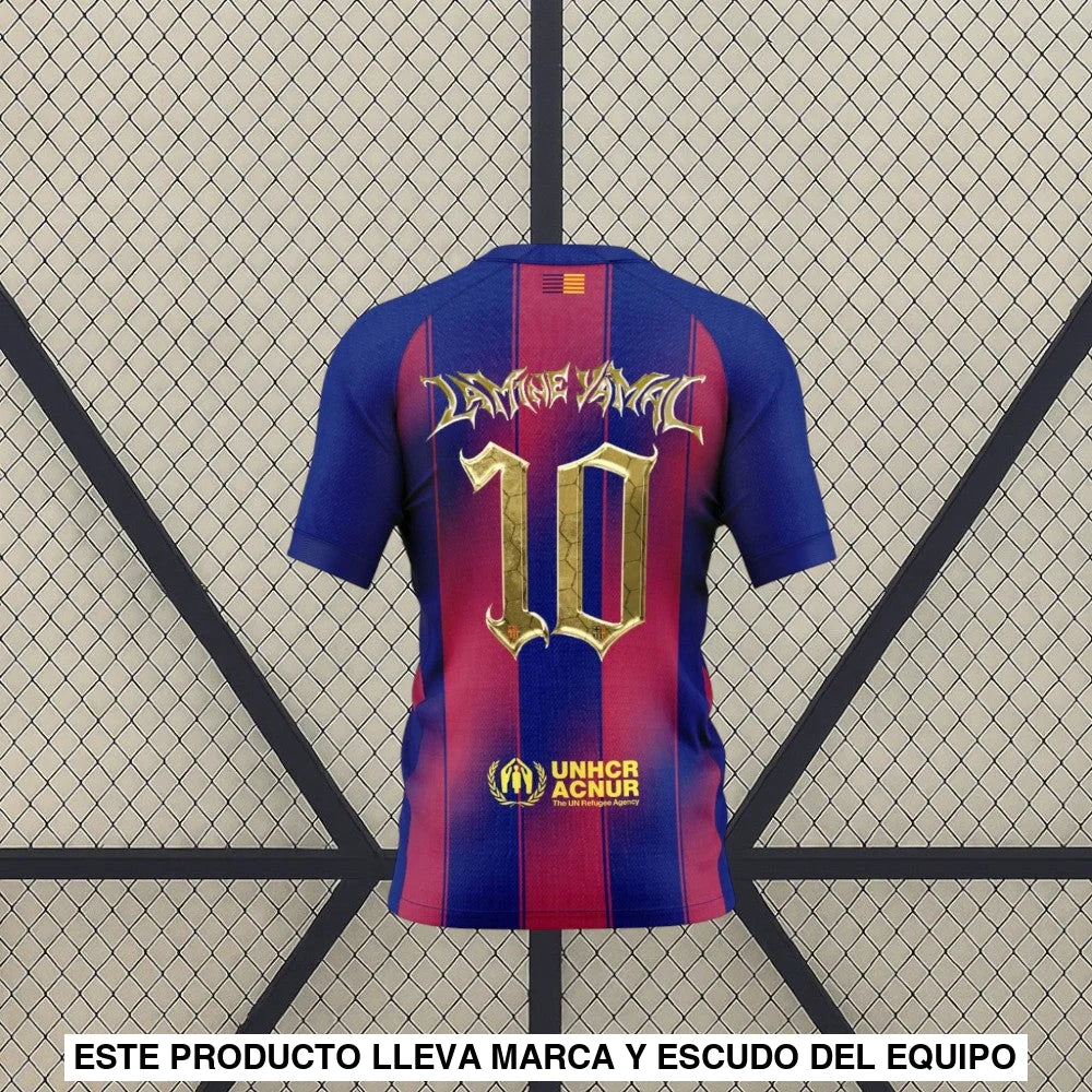 Camiseta Barcelona 25-26 Local,Edición Trofeo Kopa Camiseta Fan