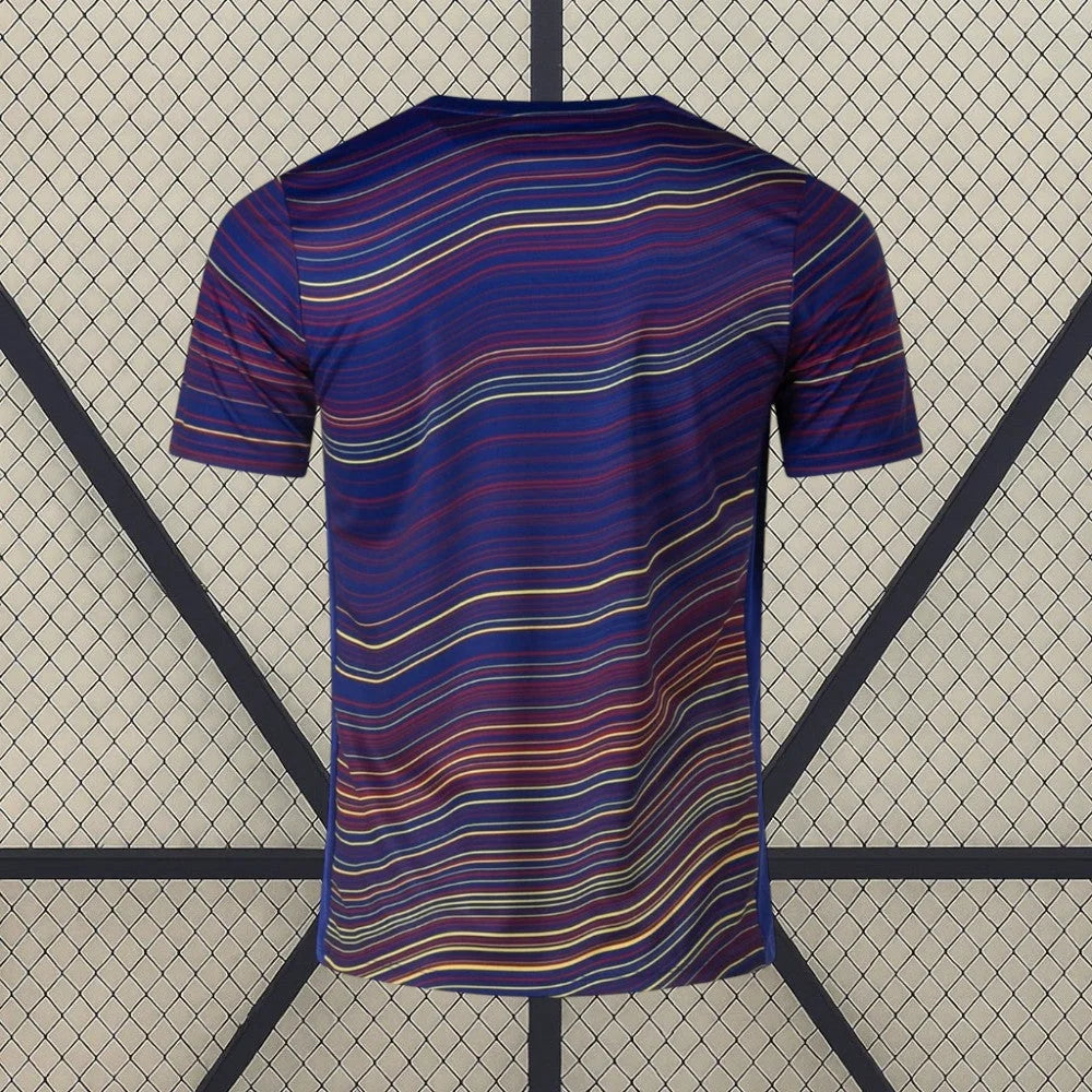 Camiseta Barcelona 25 26 Pre Partido Camiseta Fan