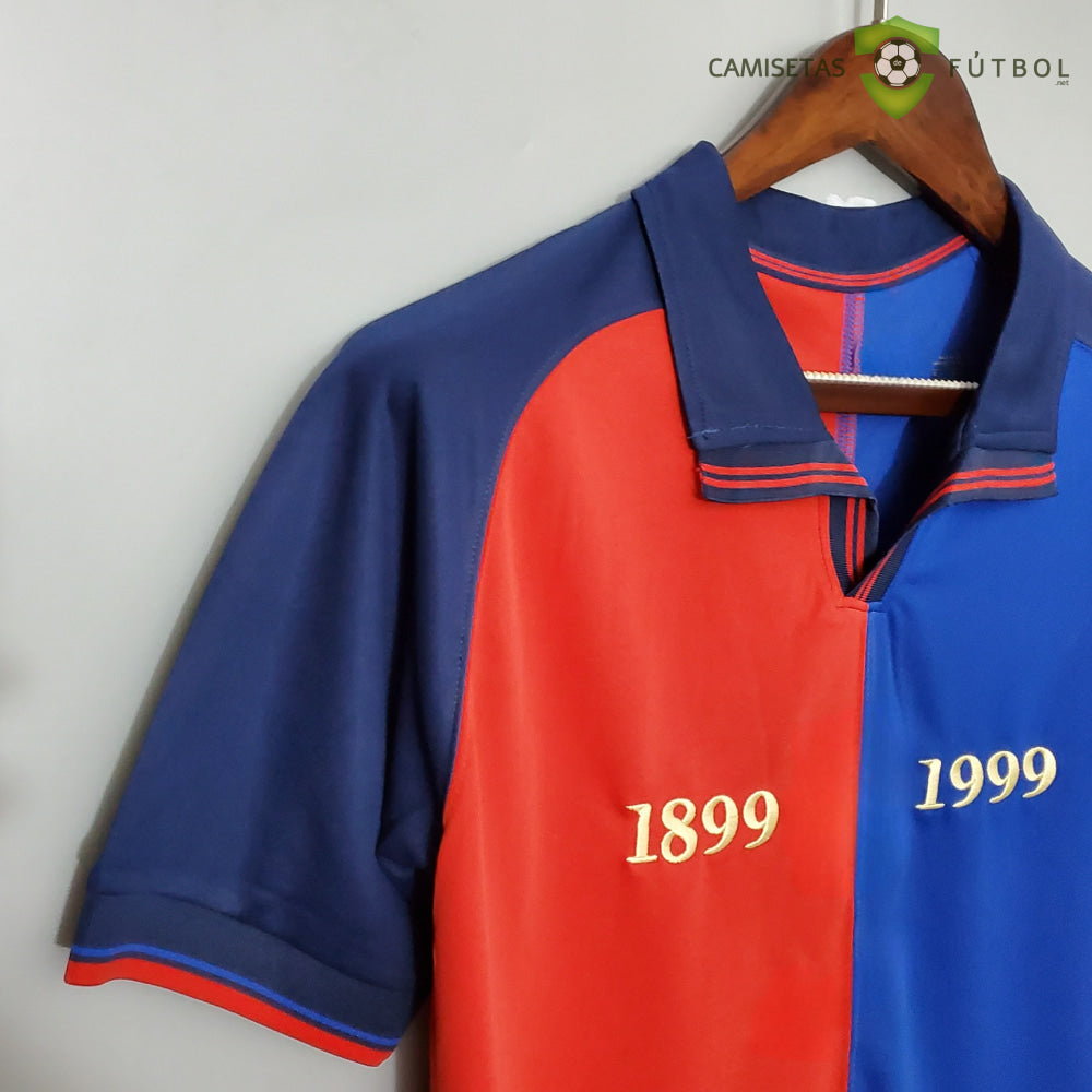 Camiseta Barcelona 99 - 00 Local (Versión Retro) De Futbol