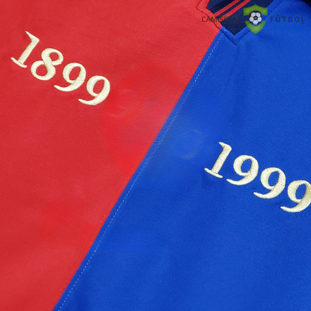 Camiseta Barcelona 99 - 00 Local (Versión Retro) De Futbol