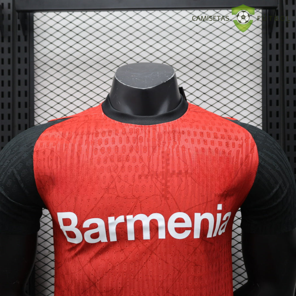 Camiseta Bayer Leverkusen 24-25 Local (Player Version) De Futbol