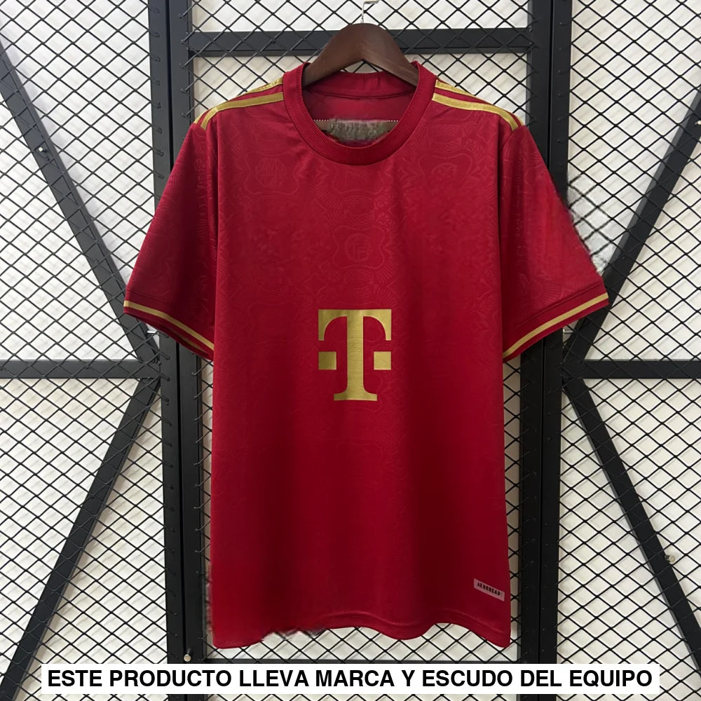 Camiseta Bayern Múnich 25-26 Edición Aniversario 125 Años Camiseta Fan