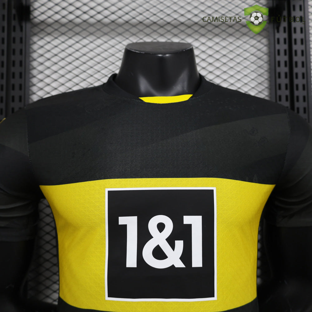 Camiseta Borussia Dortmund 24-25 Visitante (Player Version) De Futbol