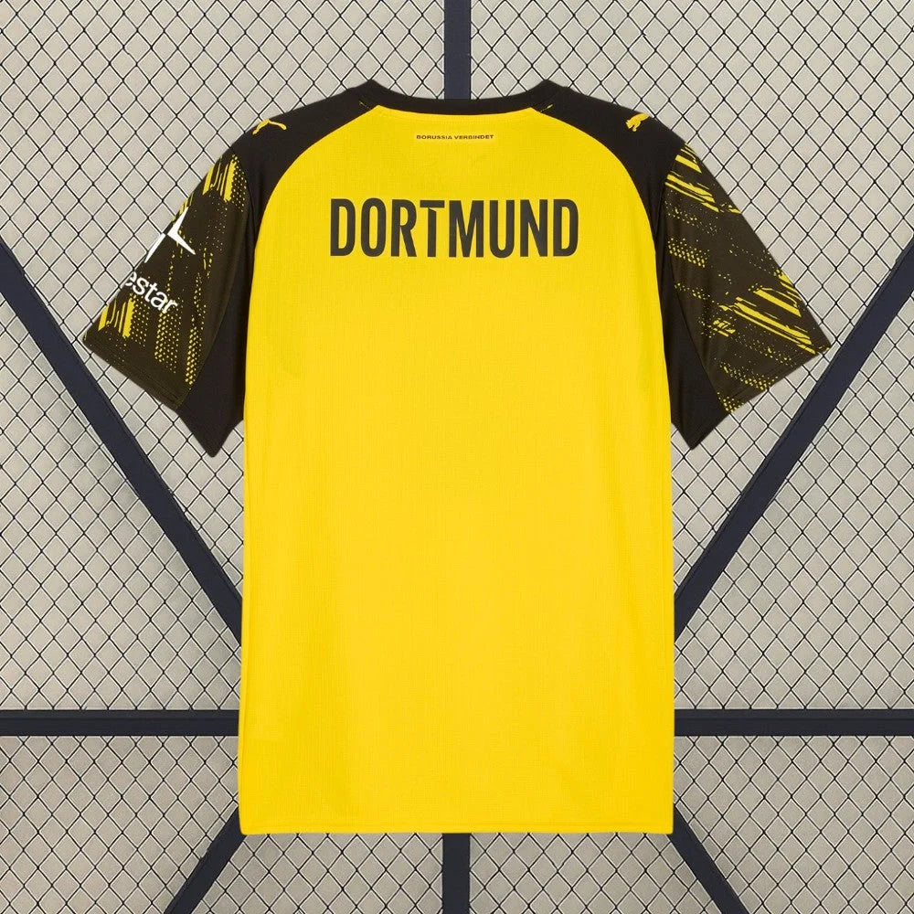 Camiseta Borussia Dortmund 25 26 Local Camiseta Fan