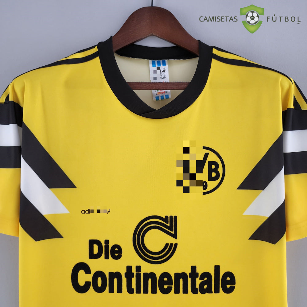 Camiseta Borussia Dortmund 89-90 Local (Versión Retro) De Futbol