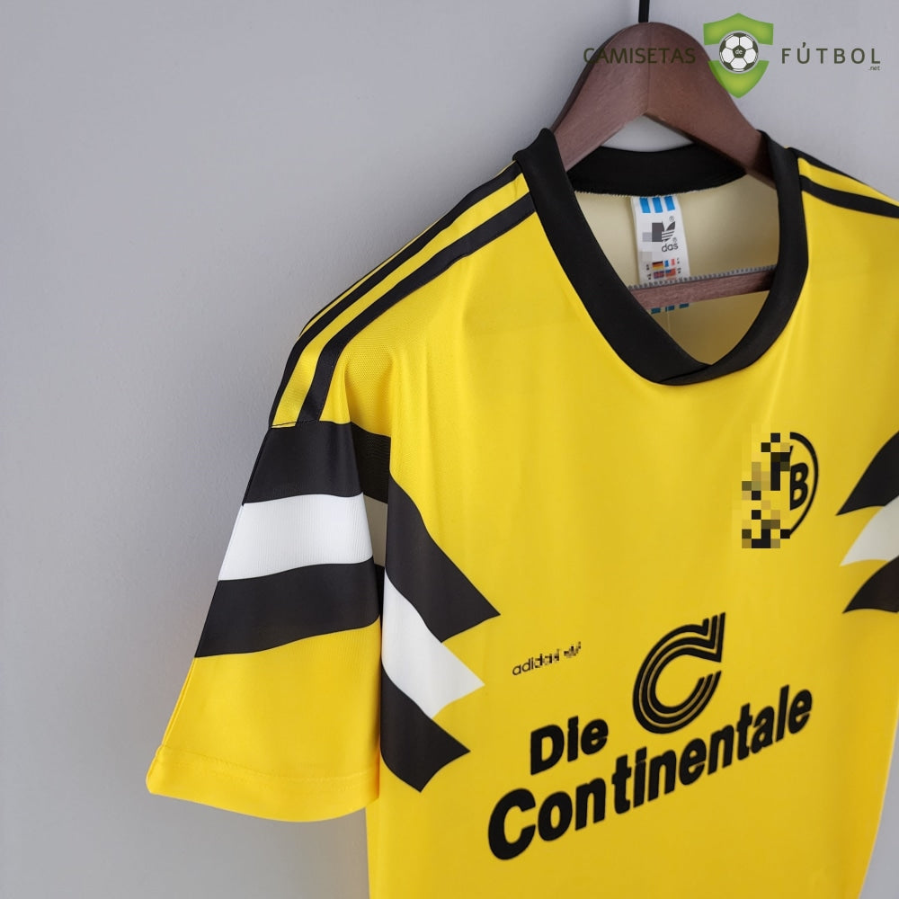 Camiseta Borussia Dortmund 89-90 Local (Versión Retro) Sin Personalización