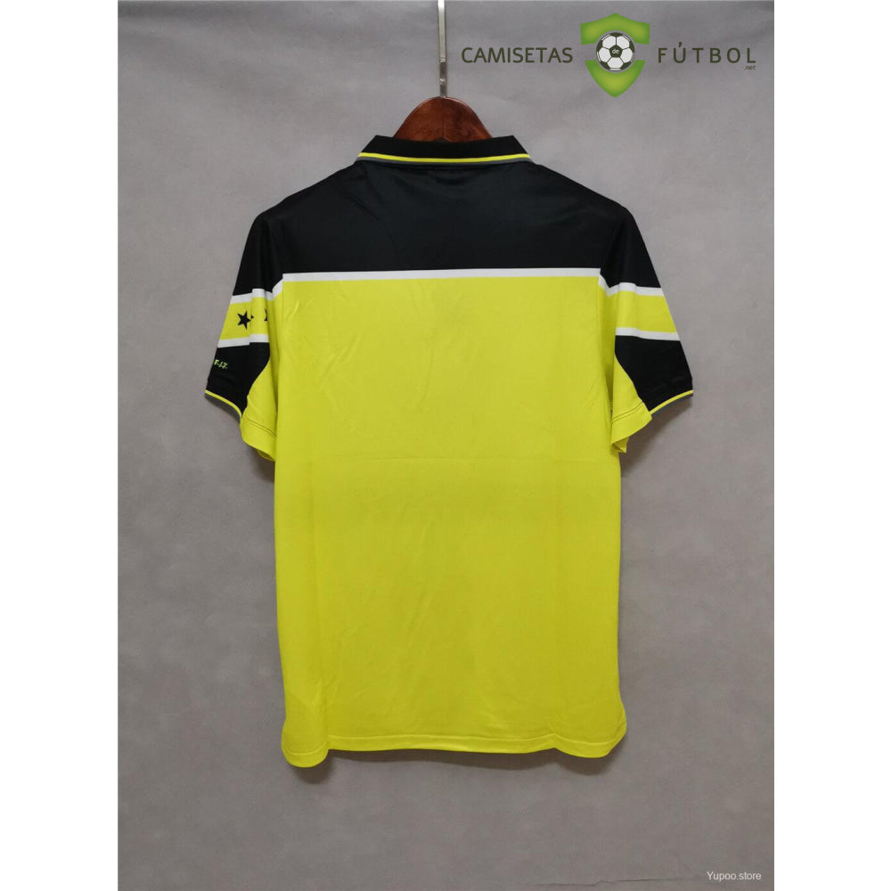 Camiseta Borussia Dortmund 96-97 Local Final Champions League (Versión Retro) De Futbol