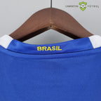 Camiseta Brasil 06-07 Visitante (Versión Retro) Sin Personalización