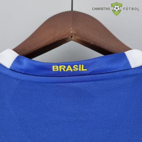 Maglia Brasile 06-07 Away (versione Retro) senza personalizzazione