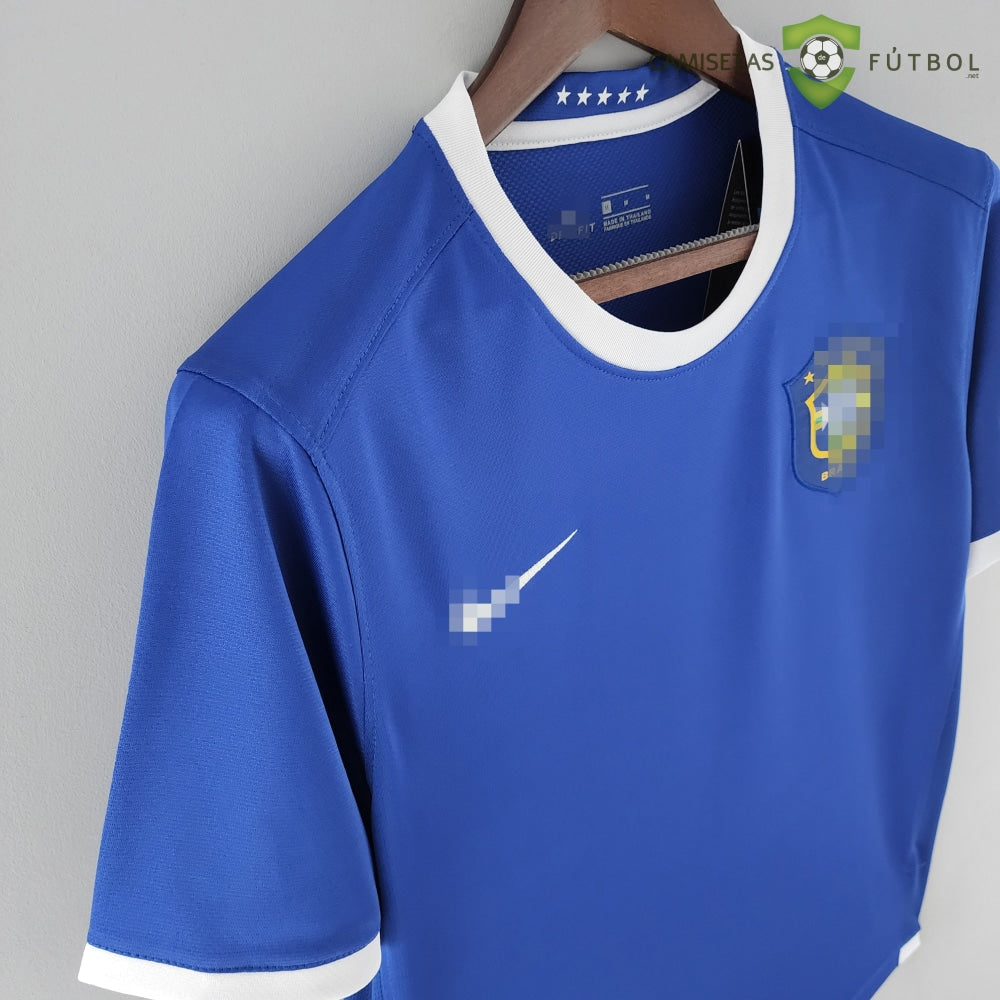 Camiseta Brasil 06-07 Visitante (Versión Retro) Sin Personalización
