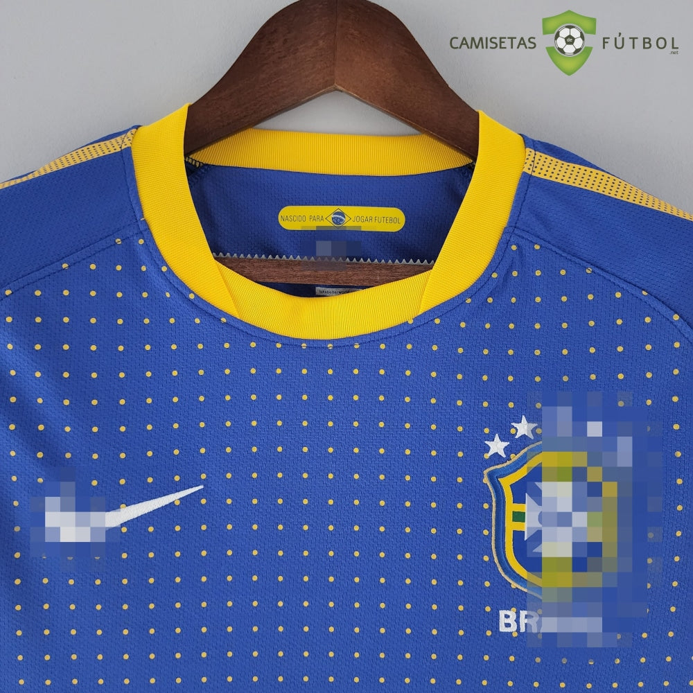 Camiseta Brasil 10-11 Visitante (Versión Retro) Sin Personalización