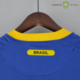 Maglia Brasile 10-11 Away (versione Retro) senza personalizzazione