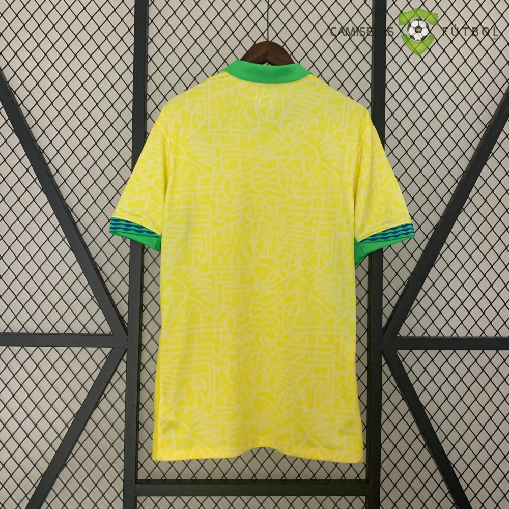 Camiseta Brasil 24-25 Local De Futbol