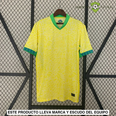 Camiseta Brasil 24-25 Local De Futbol