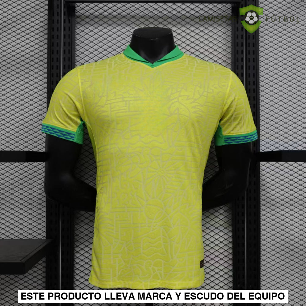 Camiseta Brasil 24-25 Local (Player Version) De Futbol