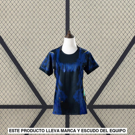 Camiseta Brasil 26-27 Visitante Femenina FIFA 2026 Camiseta Fan