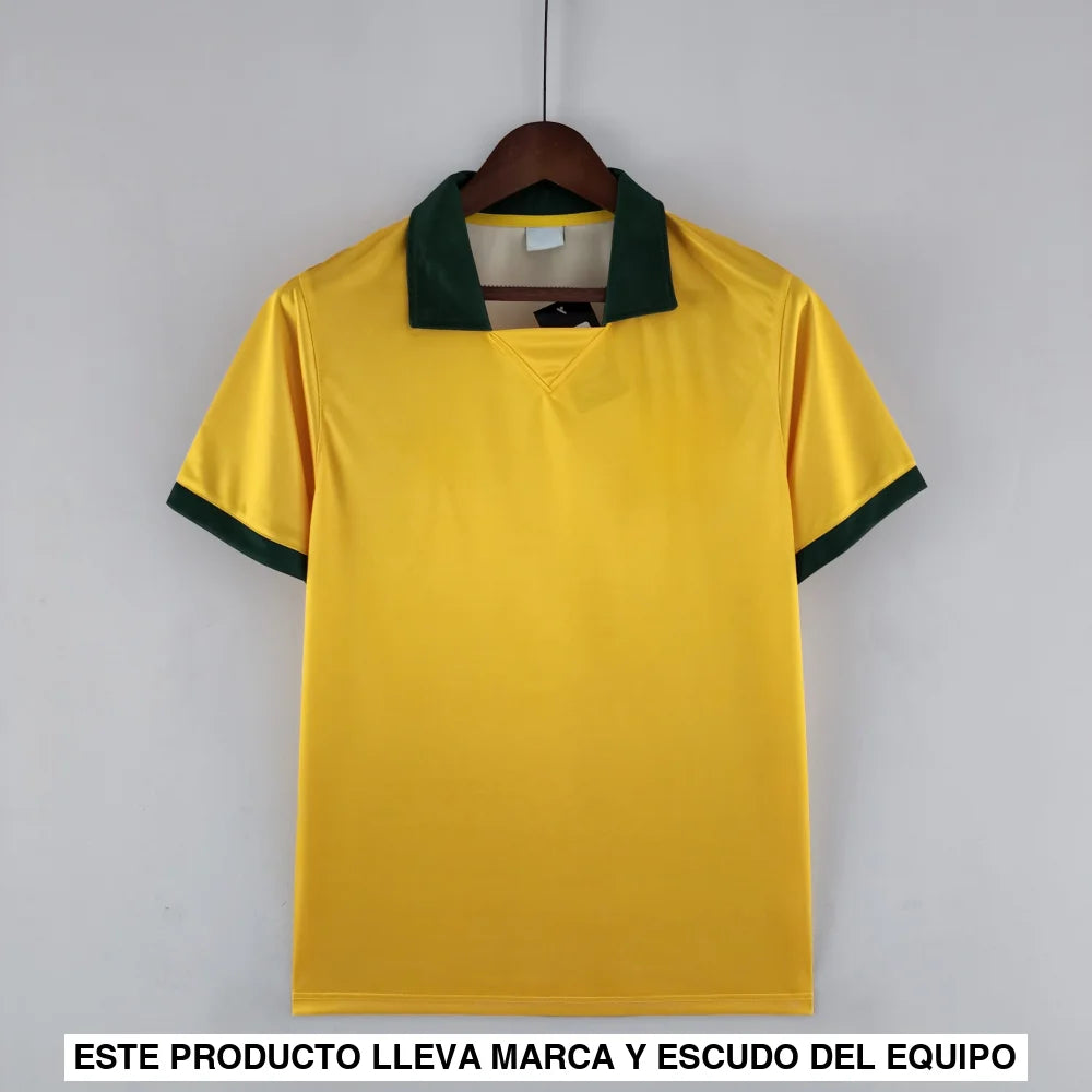 Camiseta Brasil 88-89 Local (Versión Retro) Camiseta Fan