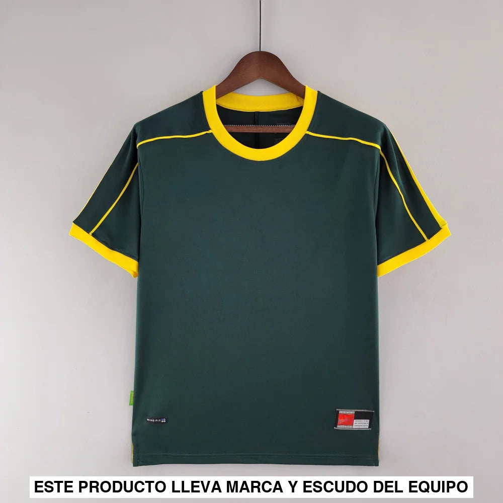 Camiseta Brasil 98-99 Portero 1 (Versión Retro) Camiseta Fan
