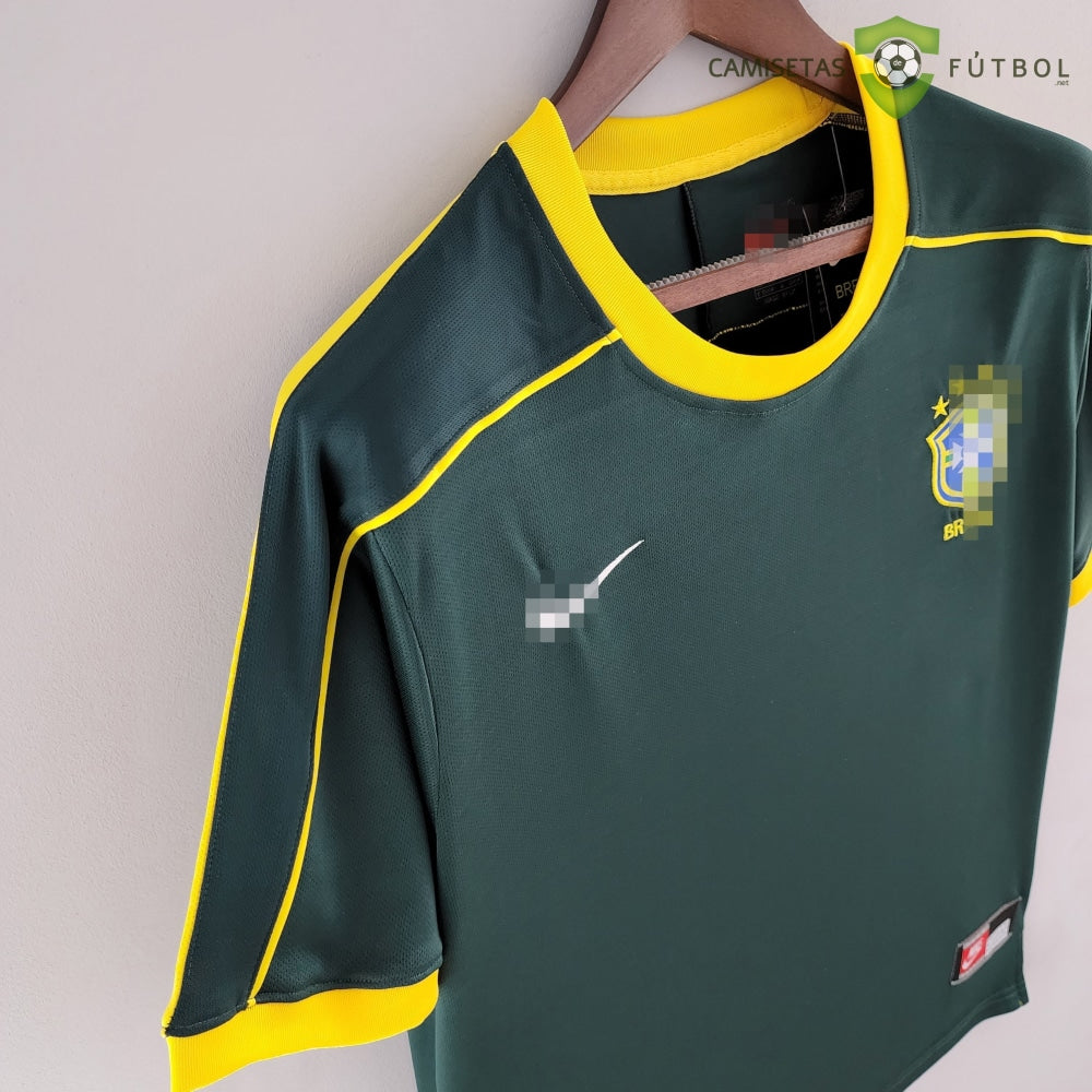 Camiseta Brasil 98-99 Portero 1 (Versión Retro) Sin Personalización