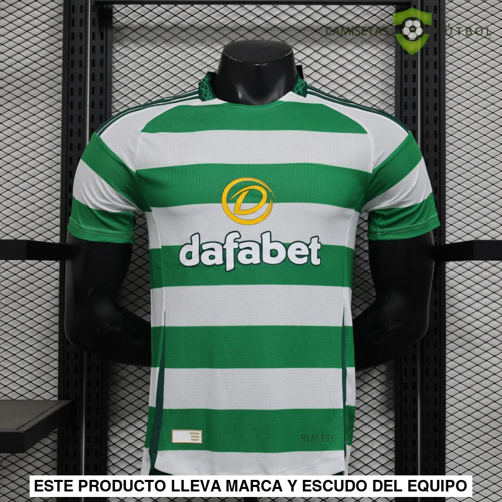 Maglia Celtic 24-25 Home (versione Player) da calcio