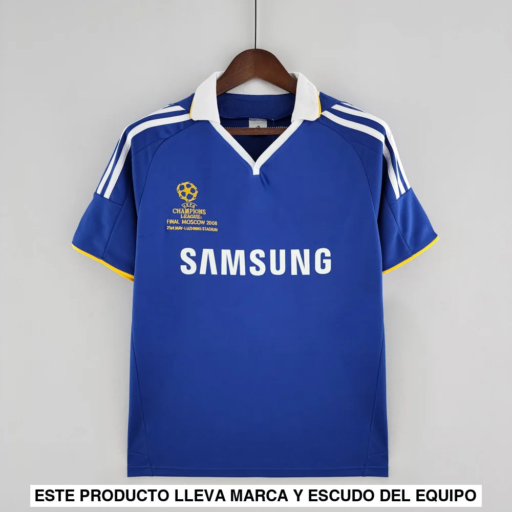 Camiseta Chelsea 08-09 Local (Versión Retro) Camiseta Fan