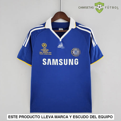 Camiseta Chelsea 08-09 Local (Versión Retro) Sin Personalización