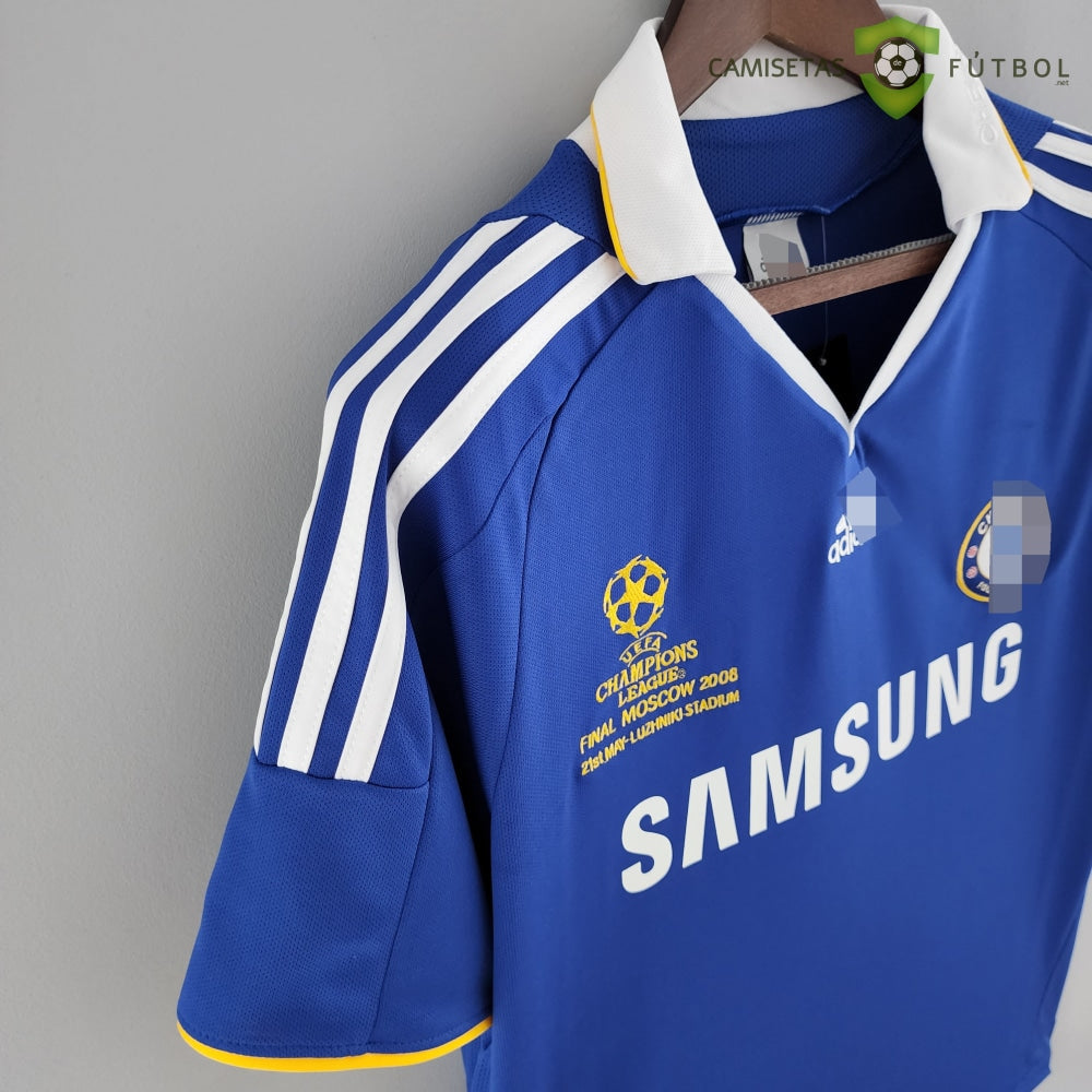 Camiseta Chelsea 08-09 Local (Versión Retro) Sin Personalización