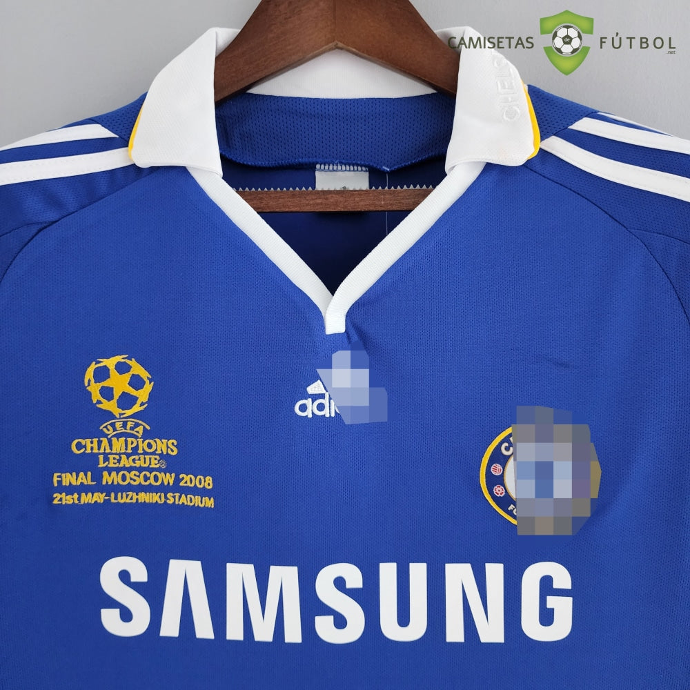 Camiseta Chelsea 08-09 Local (Versión Retro) Sin Personalización