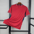 Camiseta Chequia 26-27 Local Mundial 2026 vista frontal en color rojo con detalles azul marino