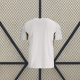 Camiseta Chequia 26-27 Visitante Mundial 2026 vista trasera en blanco con mangas estampadas