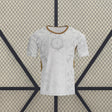 Camiseta Chequia 26-27 Visitante Mundial 2026 vista frontal en blanco con detalles dorados
