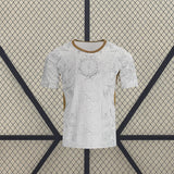 Camiseta Chequia 26-27 Visitante Mundial 2026 vista frontal en blanco con detalles dorados