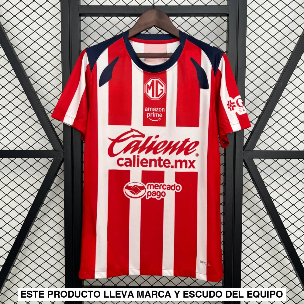 Camiseta Chivas Guadalajara 25-26 Local Camiseta Fan