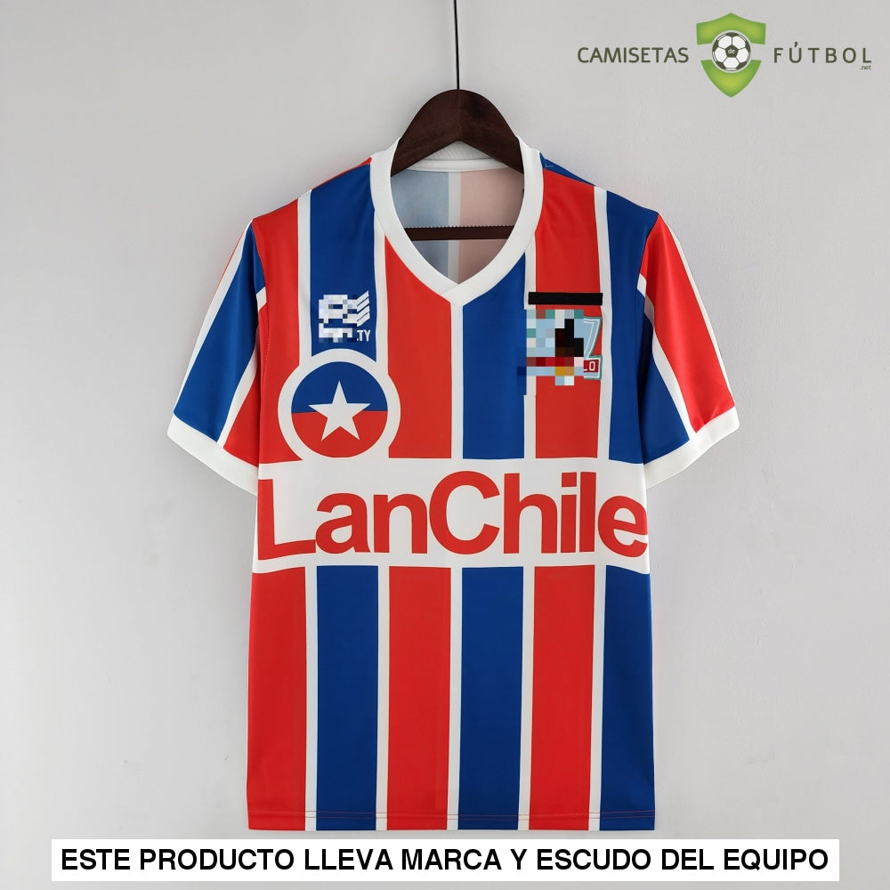 Camiseta Colo-Colo 86-87 Visitante (Versión Retro) Sin Personalización