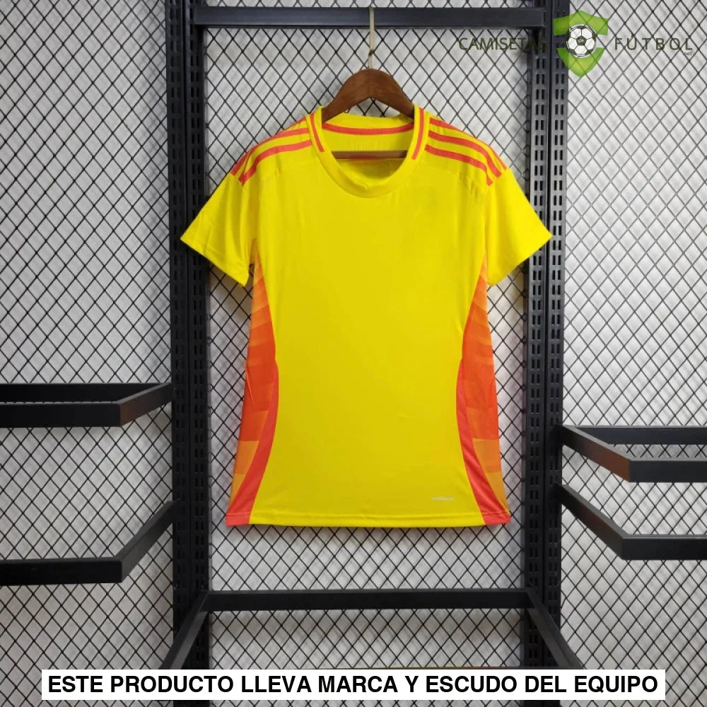 Camiseta Colombia 24-25 Local Femenina De Futbol