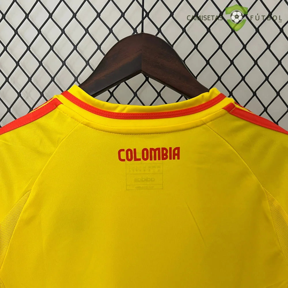 Camiseta Colombia 24-25 Local Femenina De Futbol