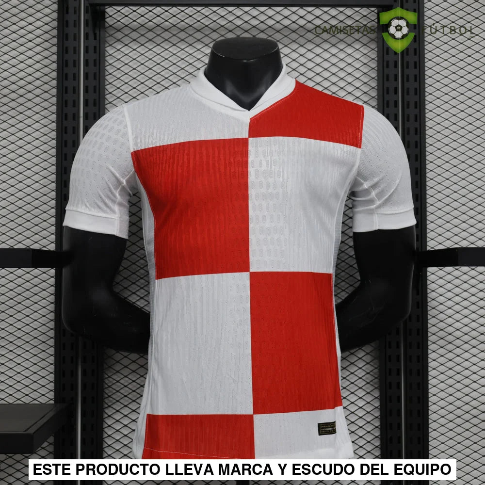 Maglia Croazia 24-25 Home (versione Player) UEFA Euro 2024