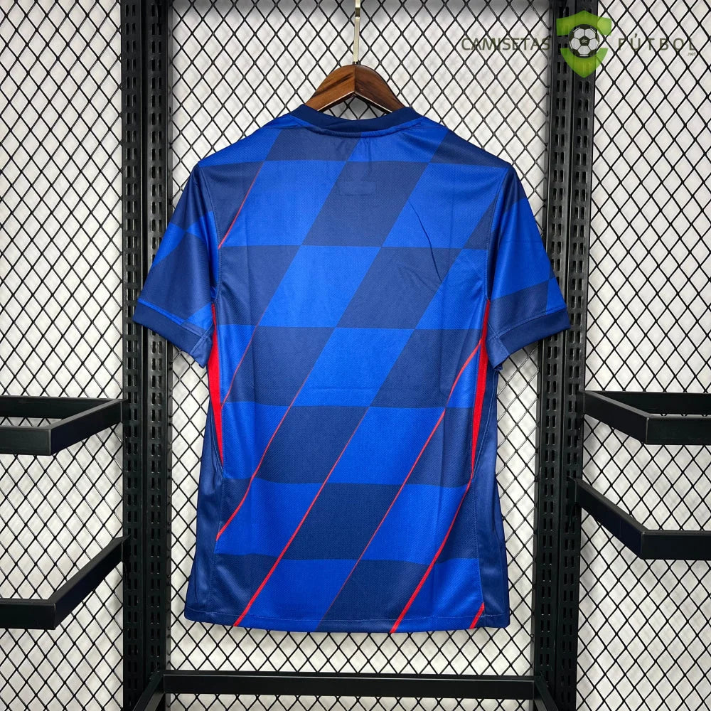 Camiseta Croacia 24-25 Visitante Uefa Euro 2024 De Futbol