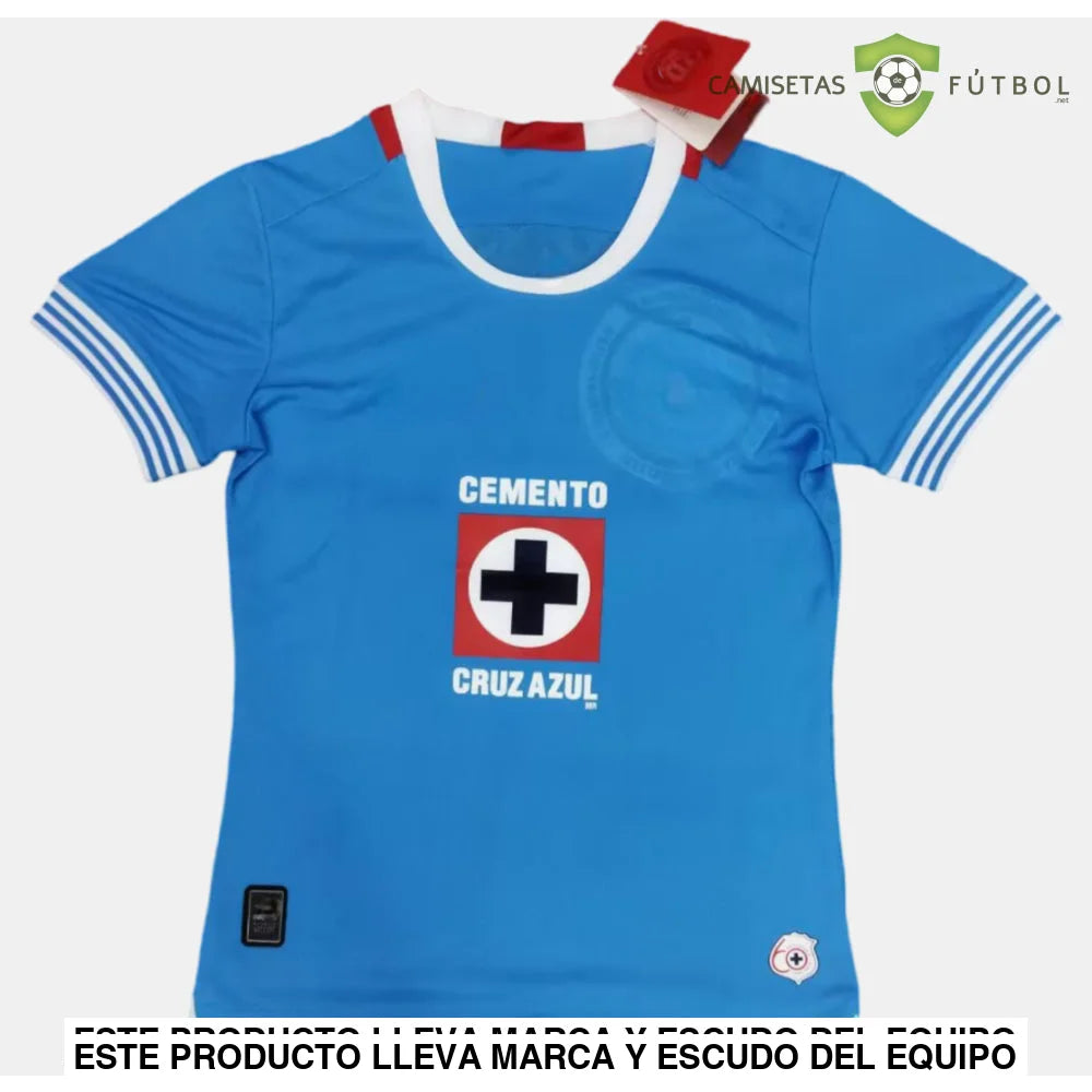 Camiseta Cruz Azul 24-25 Local Femenina De Futbol