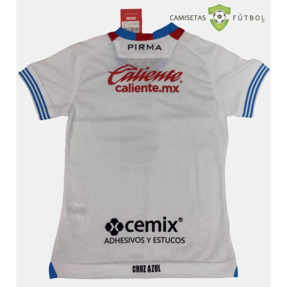 Camiseta Cruz Azul 24-25 Visitante Femenina De Futbol