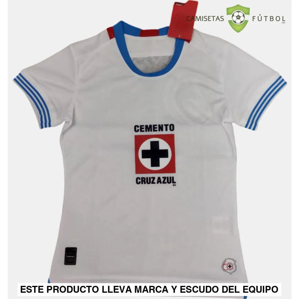 Camiseta Cruz Azul 24-25 Visitante Femenina De Futbol