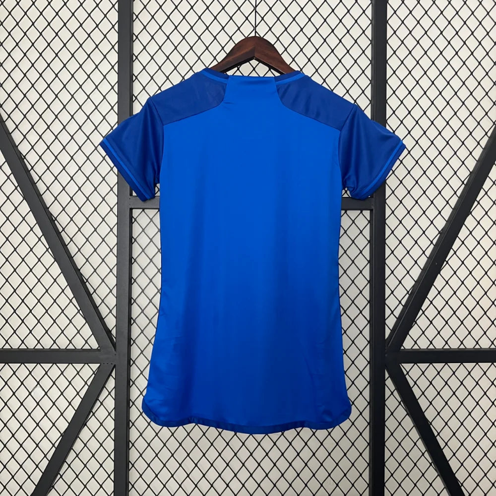 Camiseta Cruzeiro 24-25 Local Femenina Camiseta Fan