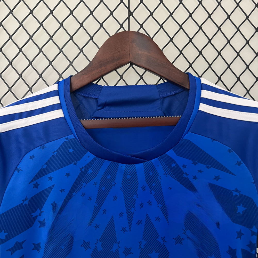 Camiseta Cruzeiro 24-25 Local Femenina Camiseta Fan