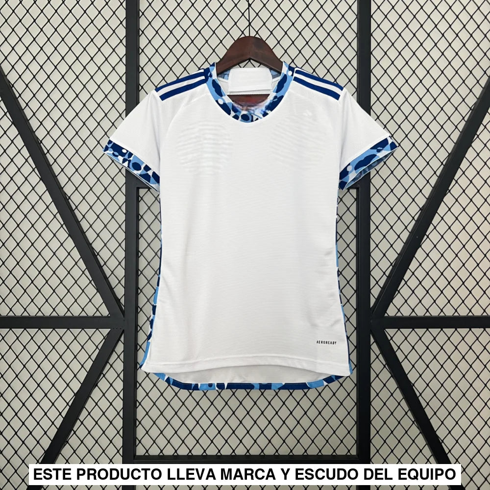 Camiseta Cruzeiro 24-25 Visitante Femenina Camiseta Fan