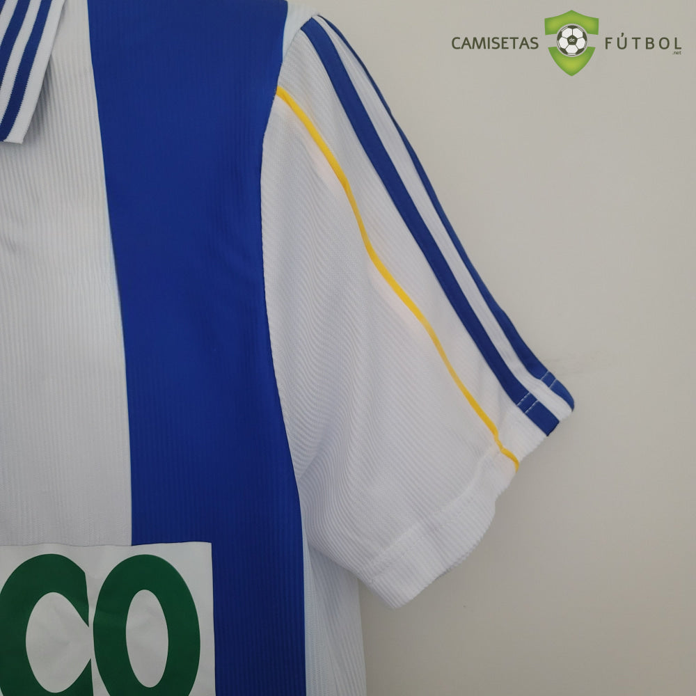 Camiseta Deportivo La Coruña 99-00 Local (Versión Retro) De Futbol