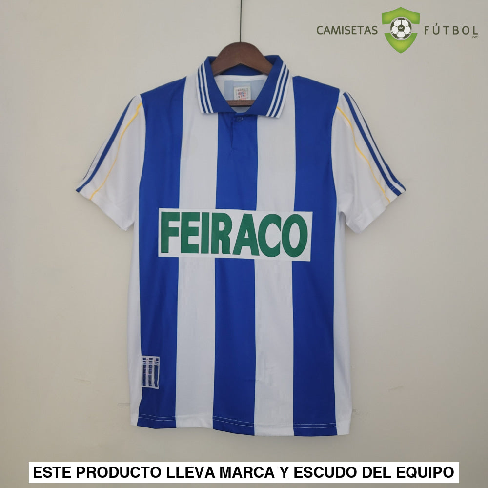 Camiseta Deportivo La Coruña 99-00 Local (Versión Retro) De Futbol