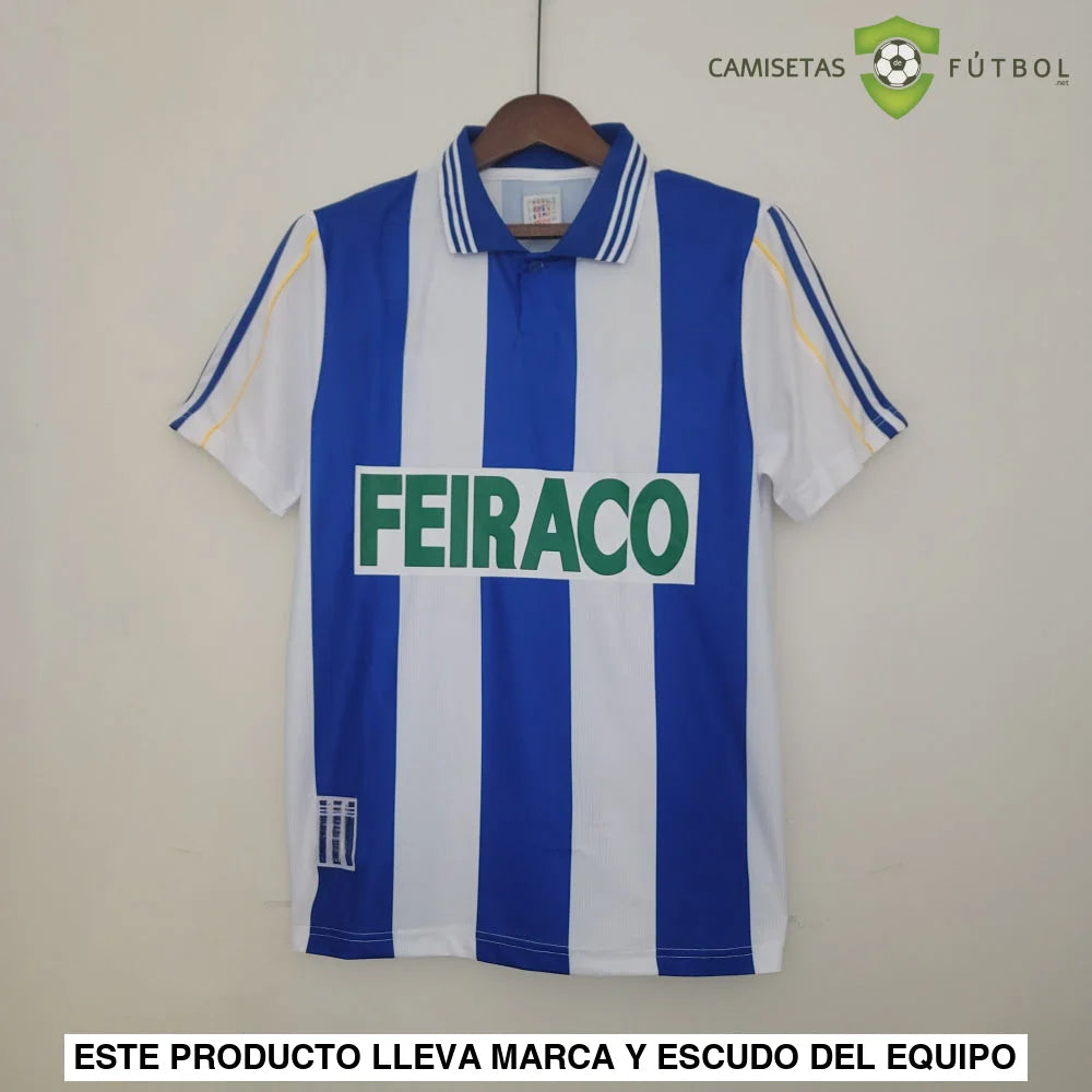 Camiseta Deportivo La Coruña 99-00 Local (Versión Retro) De Futbol