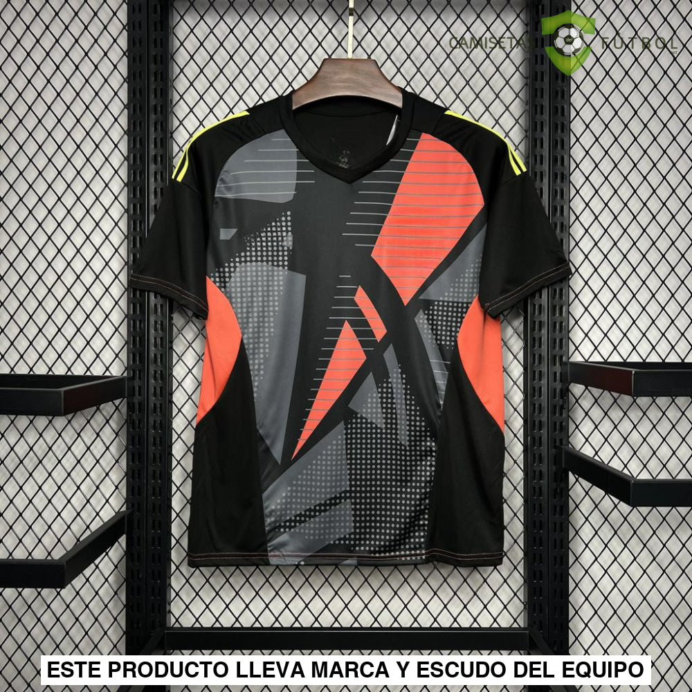 Camiseta España 24-25 Portero Negro De Futbol