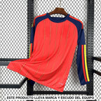 Camiseta España 25-26 Local Manga Larga FIFA 2026 Camiseta Fan
